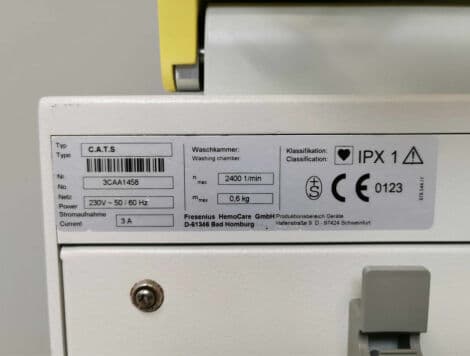 Fresenius C.A.T.S Continuous AutoTransfusion System thumbnail 9
