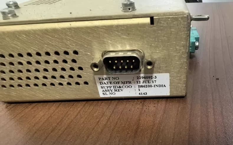 GE 2296092-3 | Head Coil TR BOX | Part Number 2296092-3 | GE 1.5T Magnetic Resonance Transmit Receive Switch | RF Channel Isolation Matrix thumbnail 3