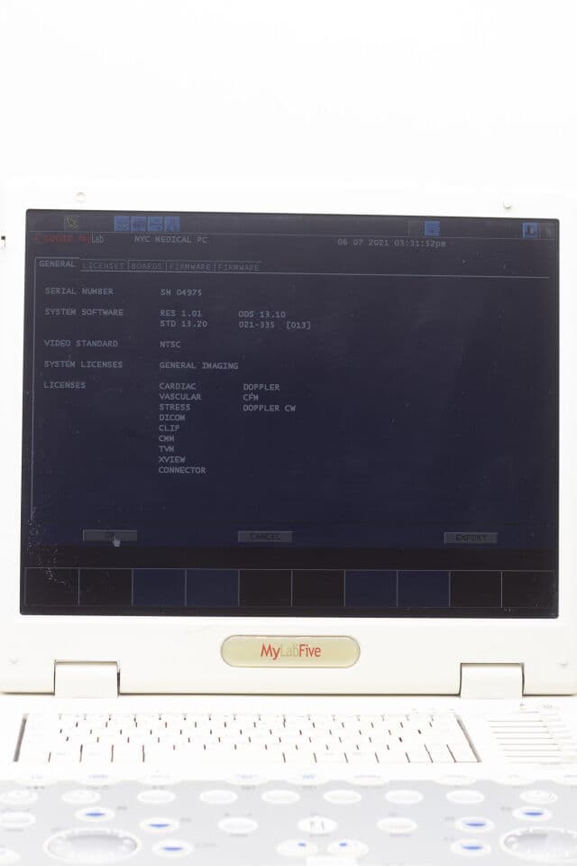 Esaote Biosound MyLab Five Portable Ultrasound System thumbnail 4
