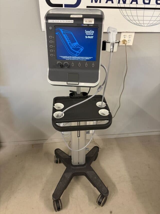 Sonosite S-FAST Portable Ultrasound System - P/N: P07578 - 2014 Model