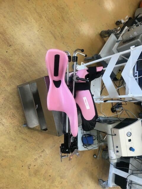 Allen Medical Pinkfin Allen Stirrups, Left and Right Leg Pair