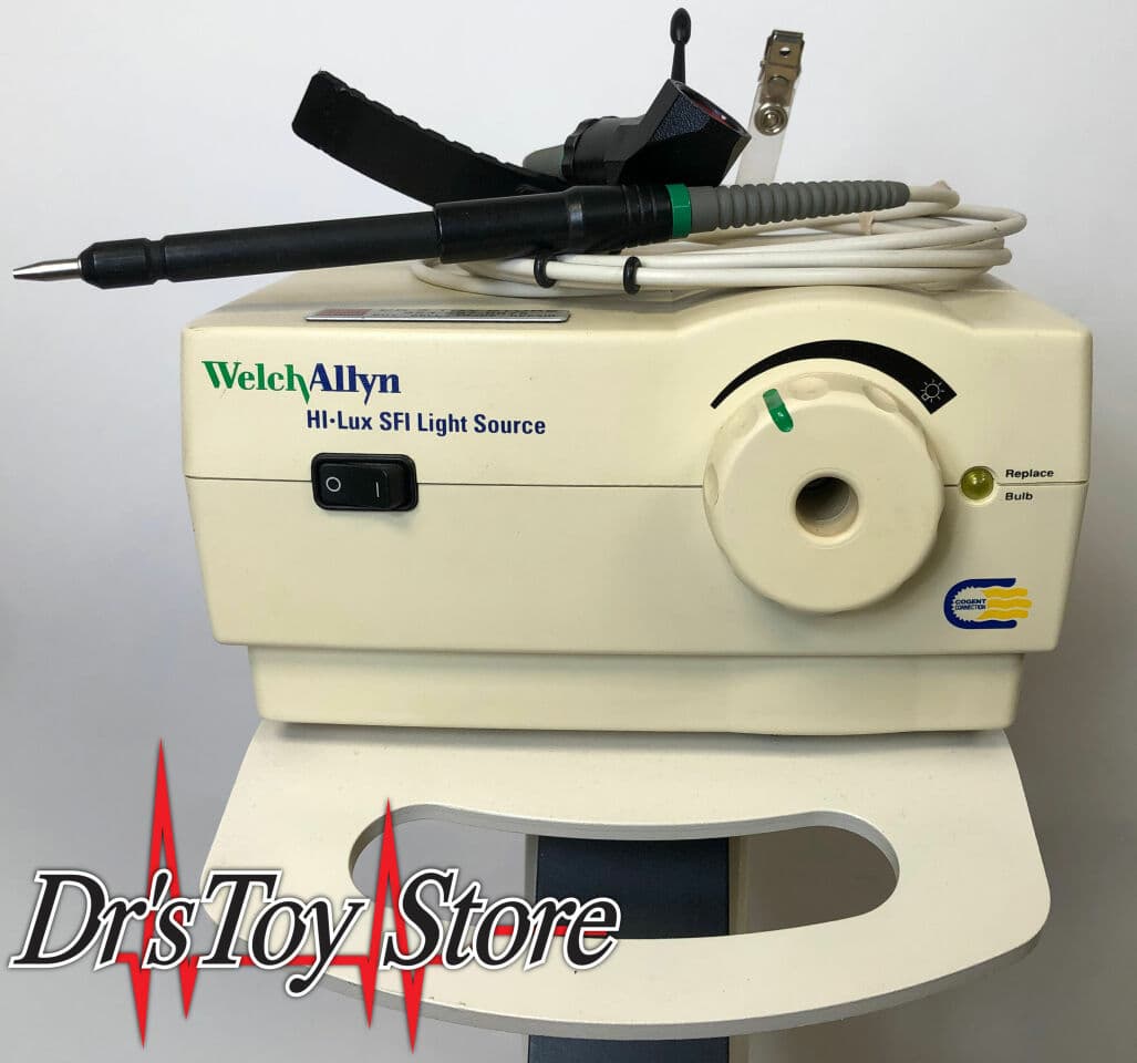 Welch Allyn SFI Hi-Lux Surgical Light Source on a Cart
