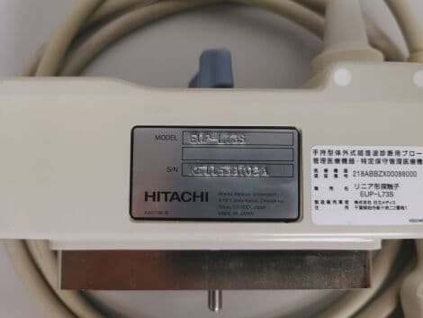 Hitachi EUP-L73S Linear Array Ultrasound Transducer thumbnail 6