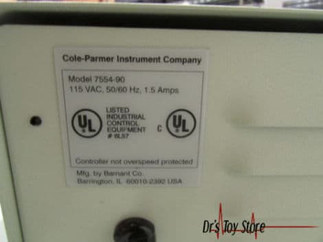 Cole-Parmer Masterflex L/S Analog Pump Controller thumbnail 2
