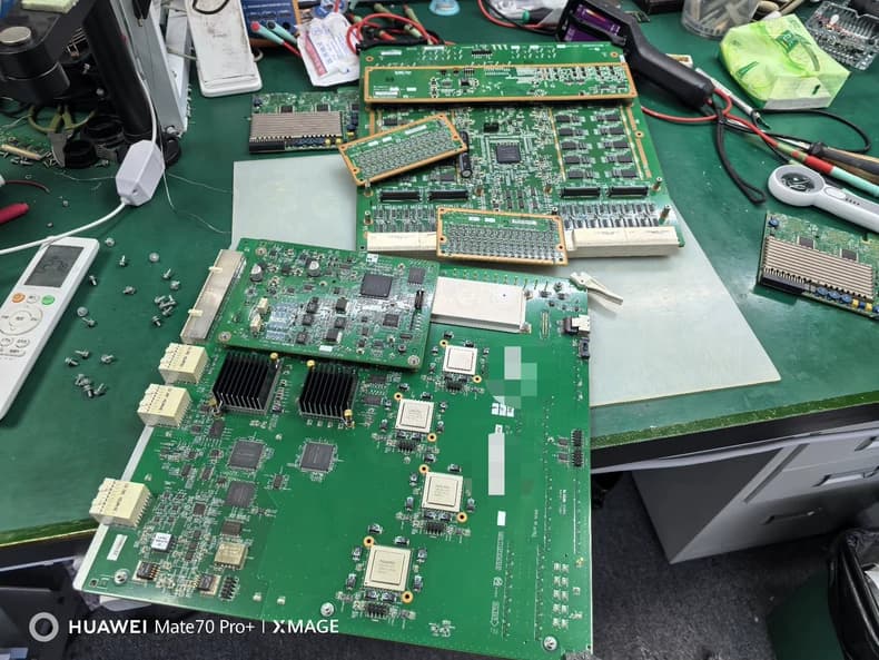 Canon / Toshiba Aplio i700 / i800 / i900 RX-RC & TX Board Repair Service (Hardware Data Transfer Busy / Cine Memory Cleared / Image Artifact / No Image / Signal Error) thumbnail 9