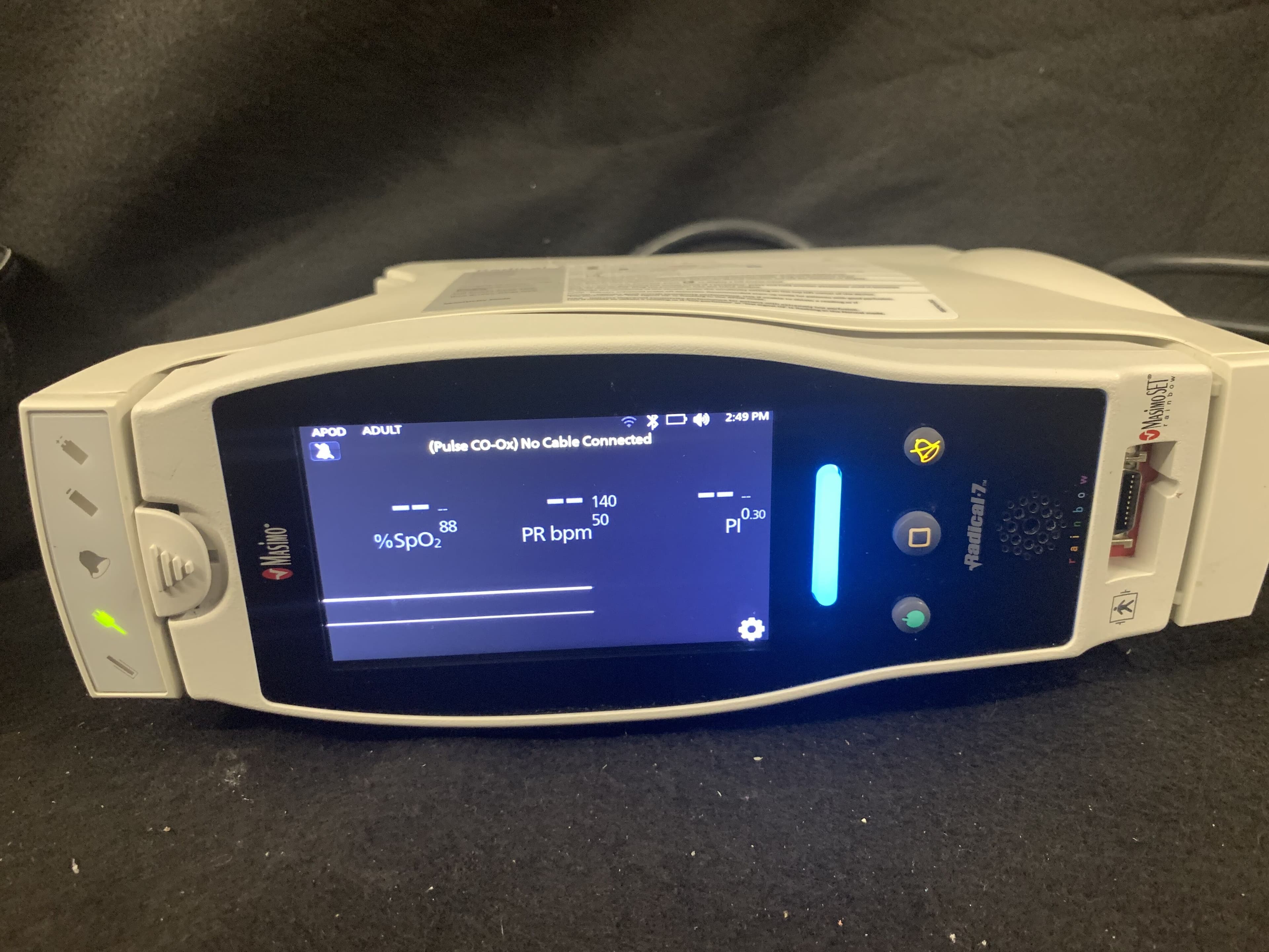 Masimo Radical-7 Pulse CO-Oximeter Module with Color Touchscreen thumbnail 4