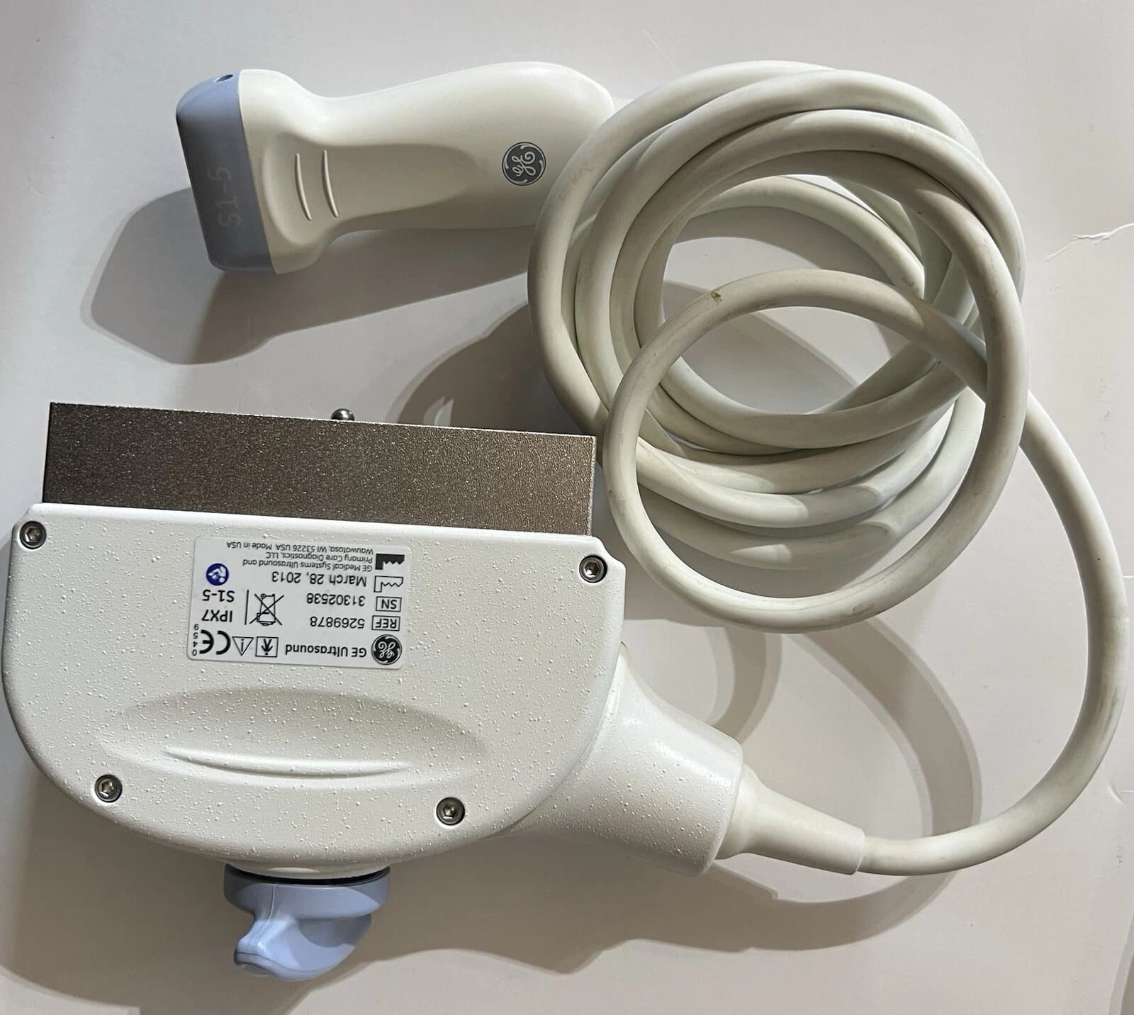 GE S1-5 Broad-Spectrum Phased Array Ultrasound Probe for LOGIQ E9 & Vivid E9 Systems thumbnail 2