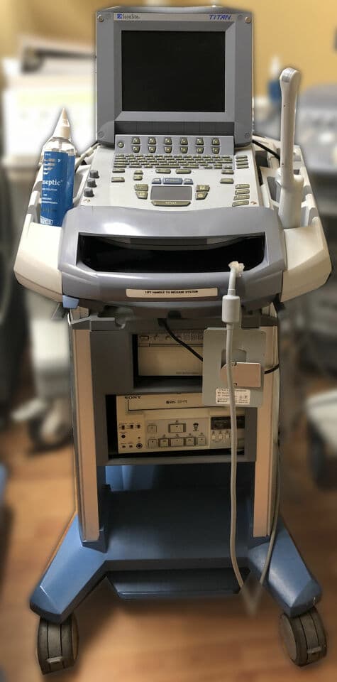 SonoSite Titan Ultrasound System with 3 Transducer Probes