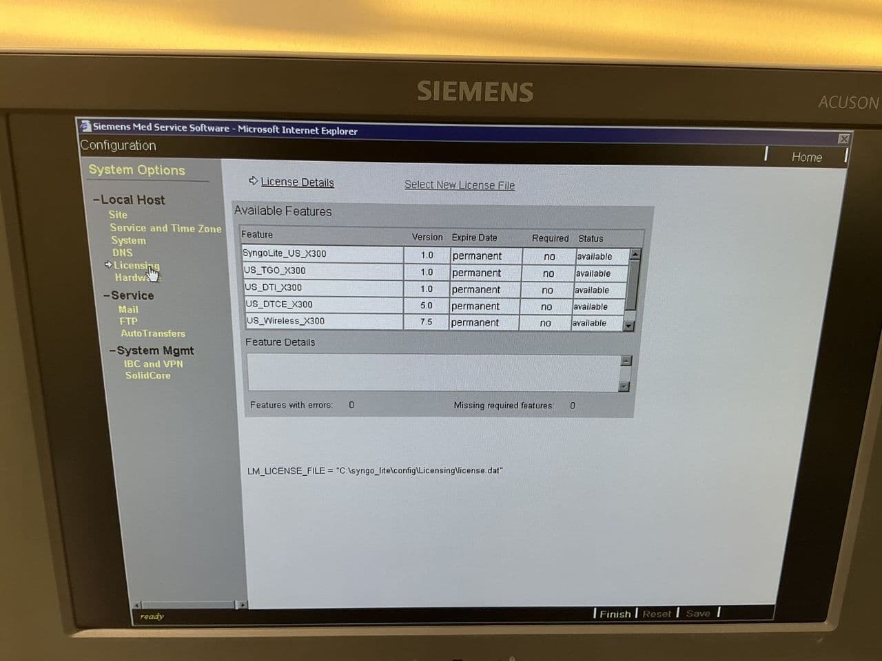 For Sale SIEMENS X300 OB / GYN Ultrasound thumbnail 4