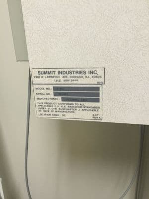 Toshiba DRX — Chiropractic X-ray System thumbnail 6
