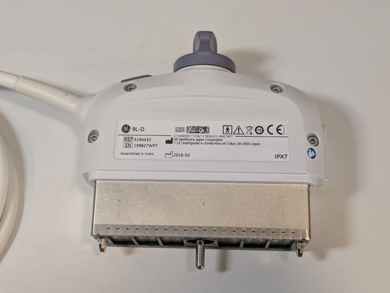 GE 9L-D Linear Ultrasound Transducer thumbnail 2