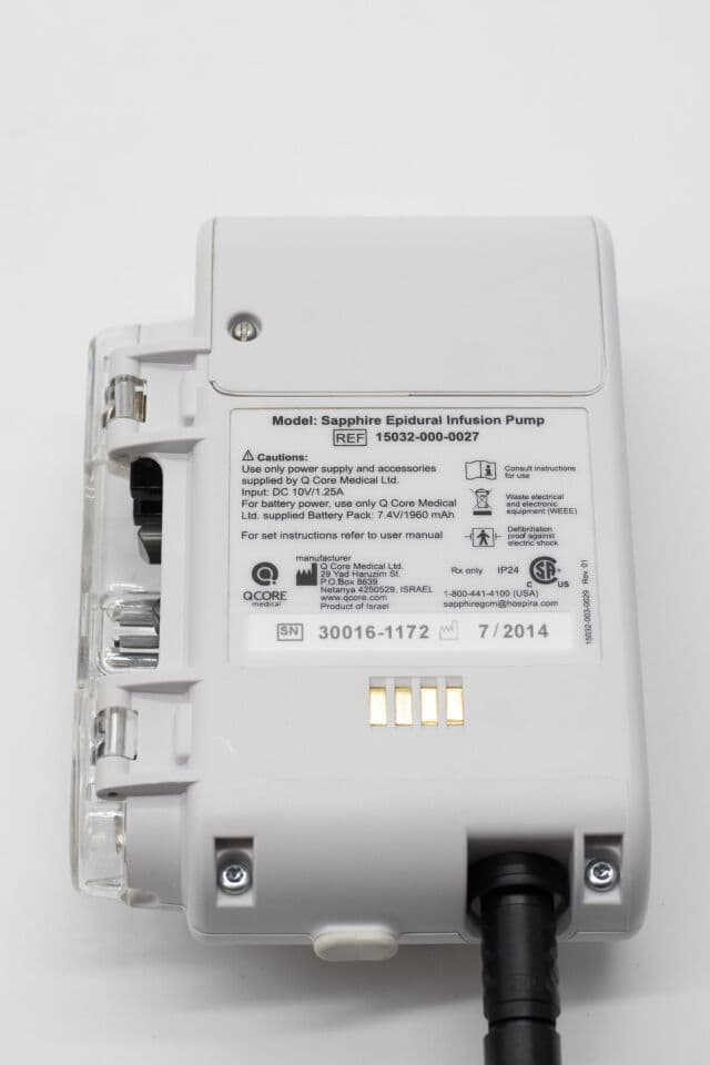 QCORE Sapphire Epidural Infusion Pump thumbnail 4