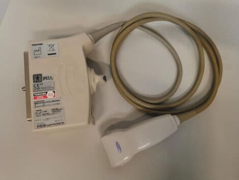 For Vascular and Small Parts Imaging: Toshiba PLT-1204AX Linear Ultrasound Transducer thumbnail 2
