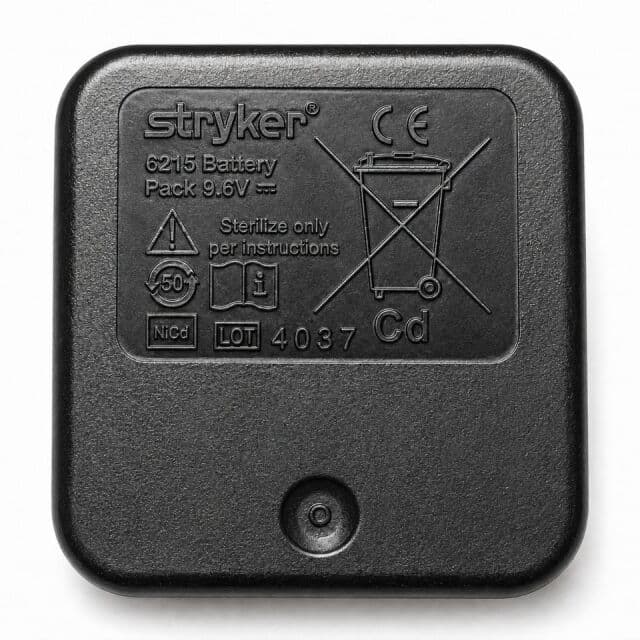 For Sale STRYKER 6215 Battery Pack 9.6V for System 6 Arthroscopy Drill thumbnail 2