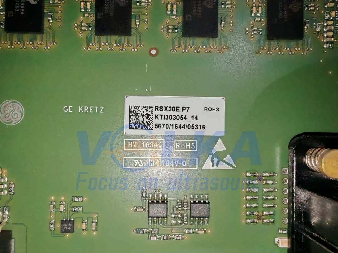 GE Healthcare KTI303054 RSX Board for Voluson E6, E8, and E10 Ultrasound Systems image 1