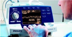 Philips M4735A XL Portable Monitor/Defibrillator