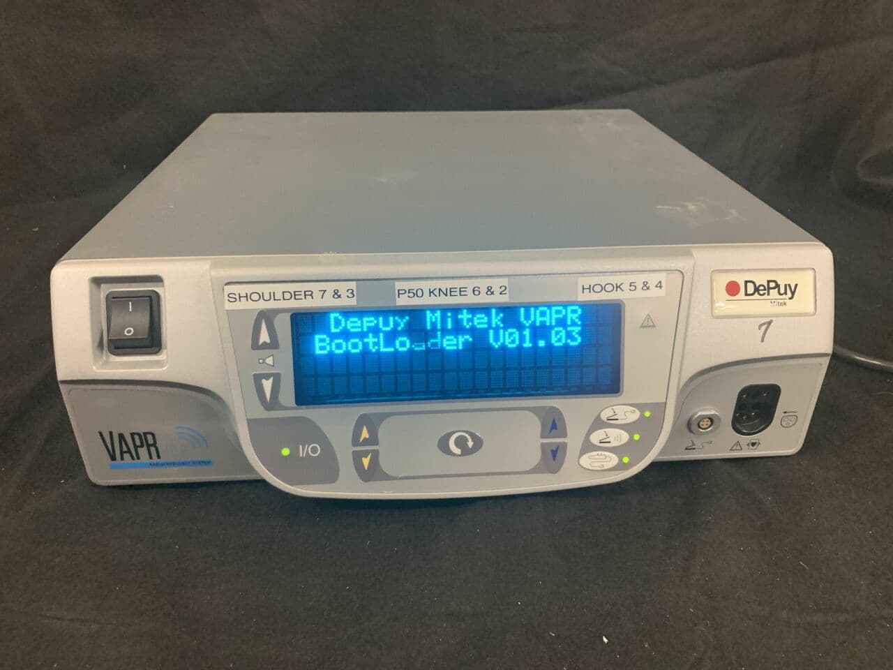 DePuy Mitek VAPRvue RF Electrosurgical Unit with Footswitch