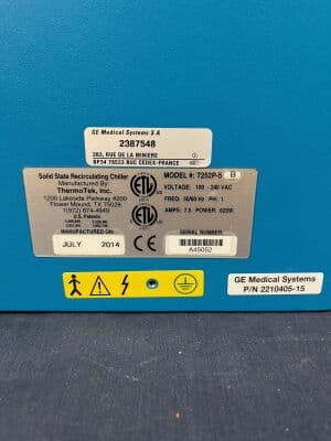 Solid State Temperature Control T252P-5 for GE Senographe 2000D Mammography Systems thumbnail 5