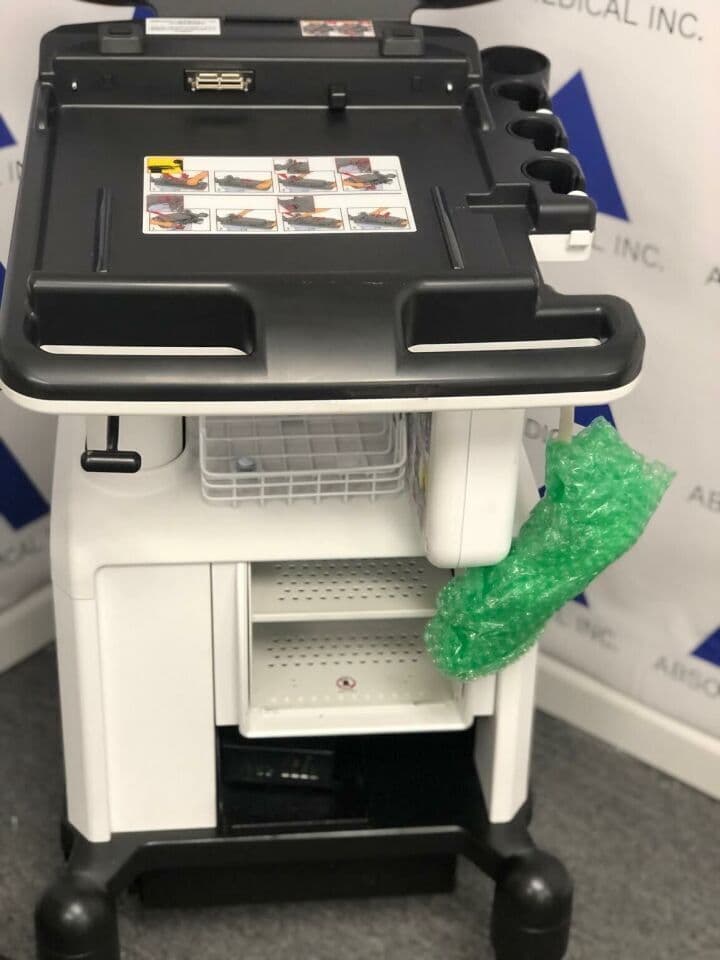 GE Healthcare Logiq e Next Gen Docking Cart for Ultrasound System thumbnail 3