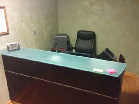 Unknown Wood Model Reception Desk for Patient Check-In thumbnail 3