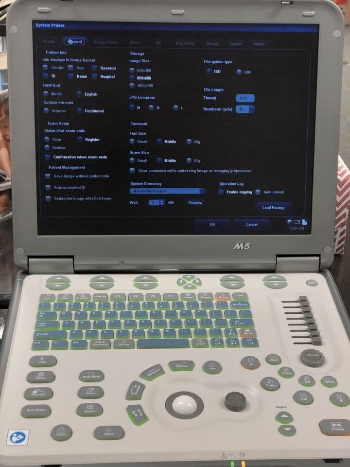 Mindray M5 Portable Ultrasound System thumbnail 3