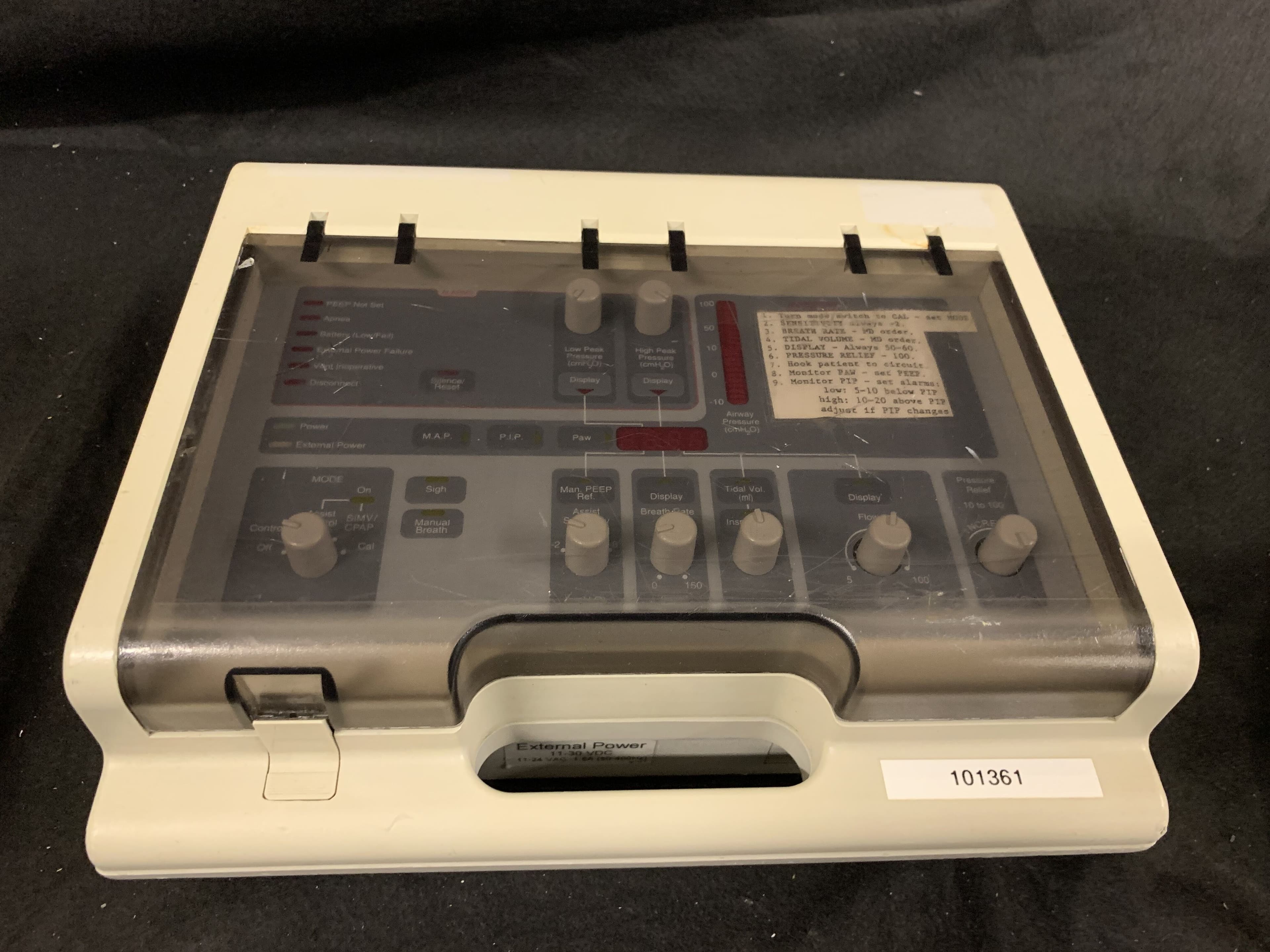 BioMed Certified Bird Avian 15365 Ventilator thumbnail 3