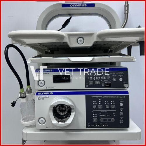 Olympus EVIS EXERA III Endoscopy System with CV-190 Processor and CLV-190 Light Source thumbnail 2