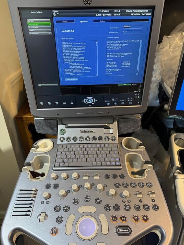 GE Voluson S8 3D/4D Ultrasound System thumbnail 2