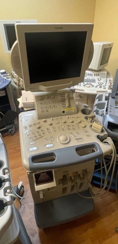 Toshiba Nemio XG Ultrasound System with 2 Probes