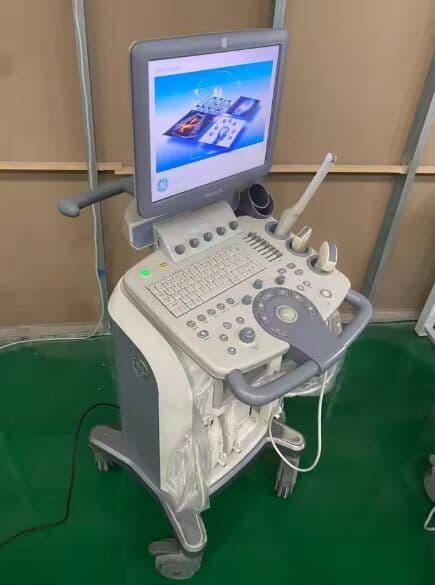 GE Logiq C5 Premium Trolley Color Doppler Ultrasound System thumbnail 2