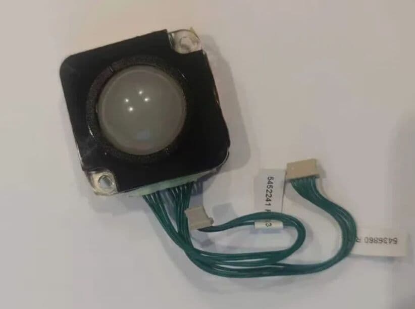 GE Logiq E Ultrasound Trackball Assembly (P/N 5452241) image 1