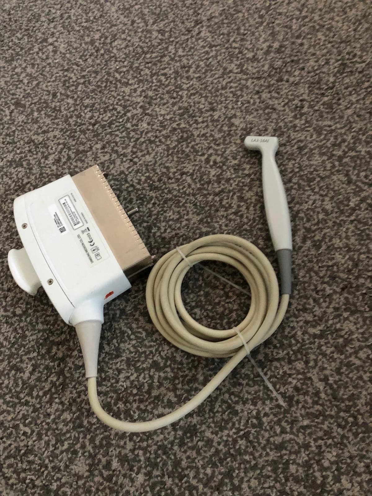 Samsung LA3-16AI Hockey Stick Linear Ultrasound Probe for HERA, RS85 and V Series Systems – MSK, Small Parts and Superficial Imaging