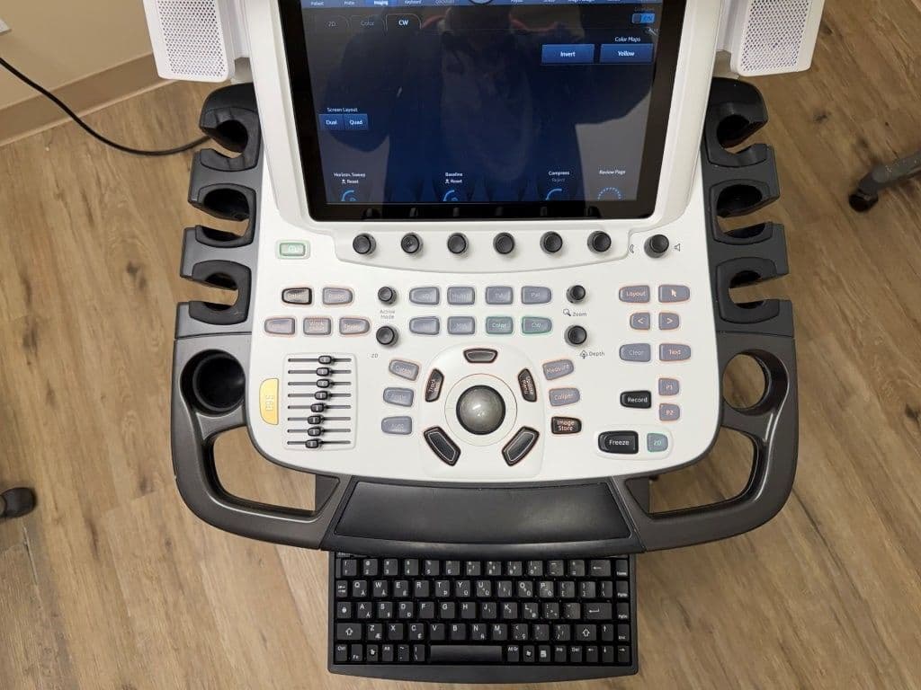 GE Healthcare Vivid E95 Cardiac Vascular Ultrasound System thumbnail 6