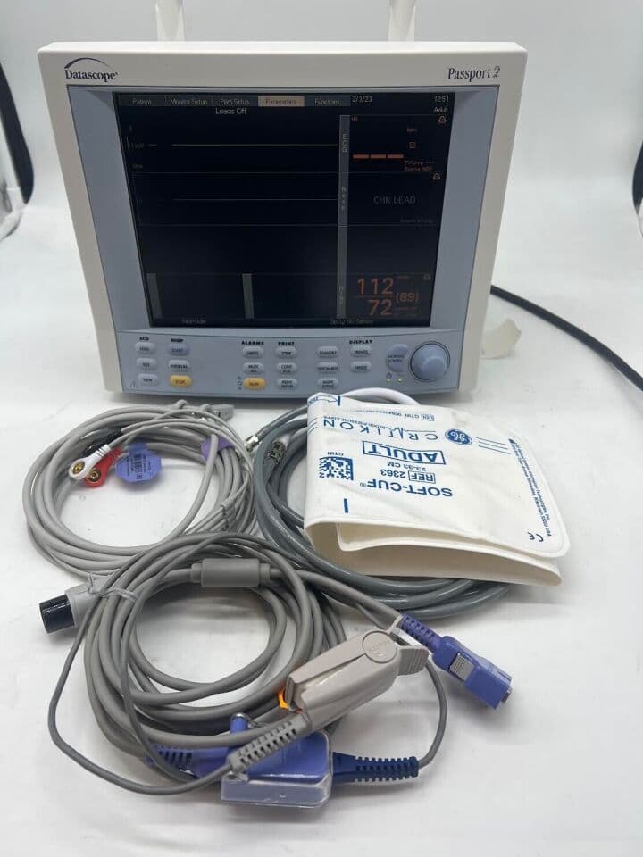 Datascope Passport II Patient Monitor thumbnail 3