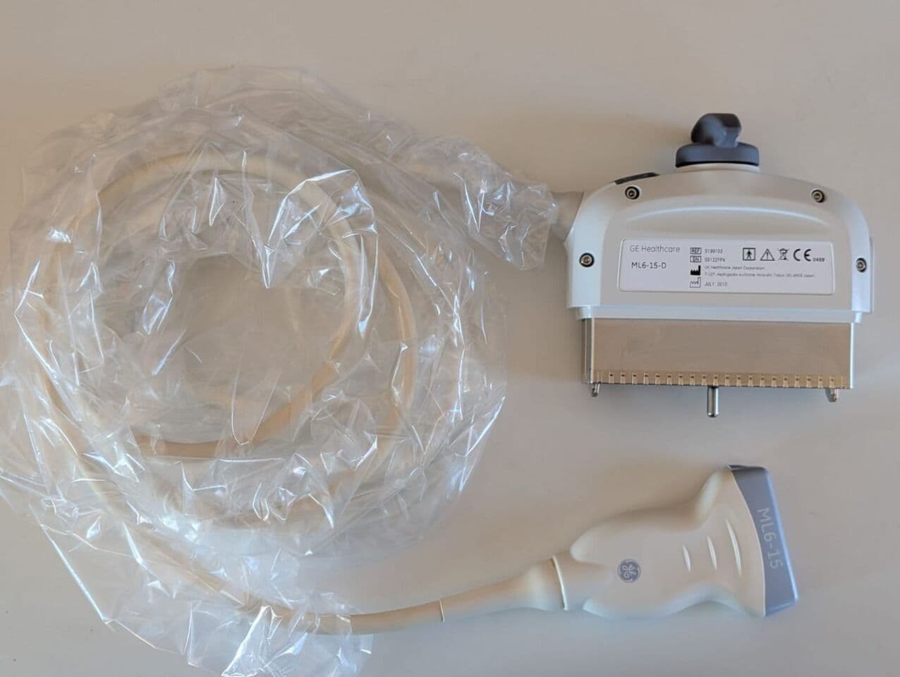 GE ML6-15-D Linear Ultrasound Transducer image 1