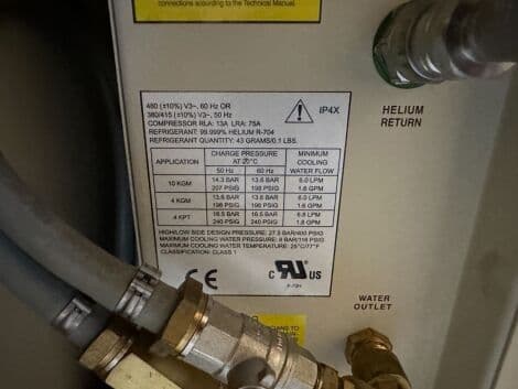 High-Efficiency Sumitomo F-70H MRI Compressor thumbnail 2