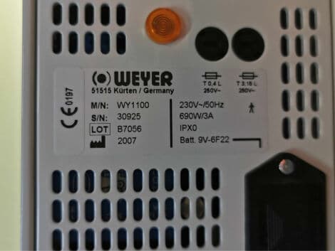 Consistent Patient Warming with the Weyer Ceramotherm Radiant Heater thumbnail 8