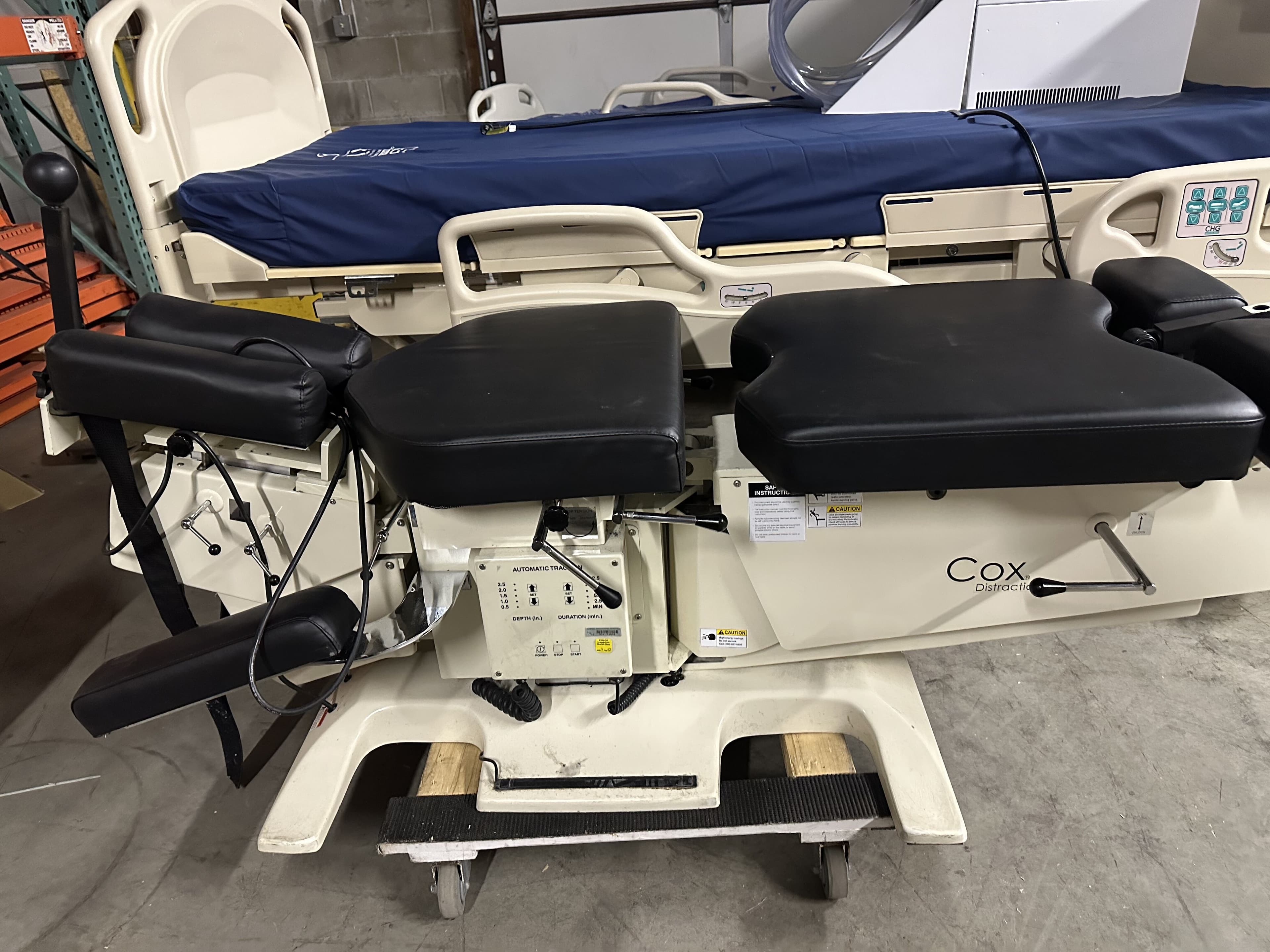 Cox 100 PB Flexion Distraction Chiropractic Table with Drops and Elevation thumbnail 2