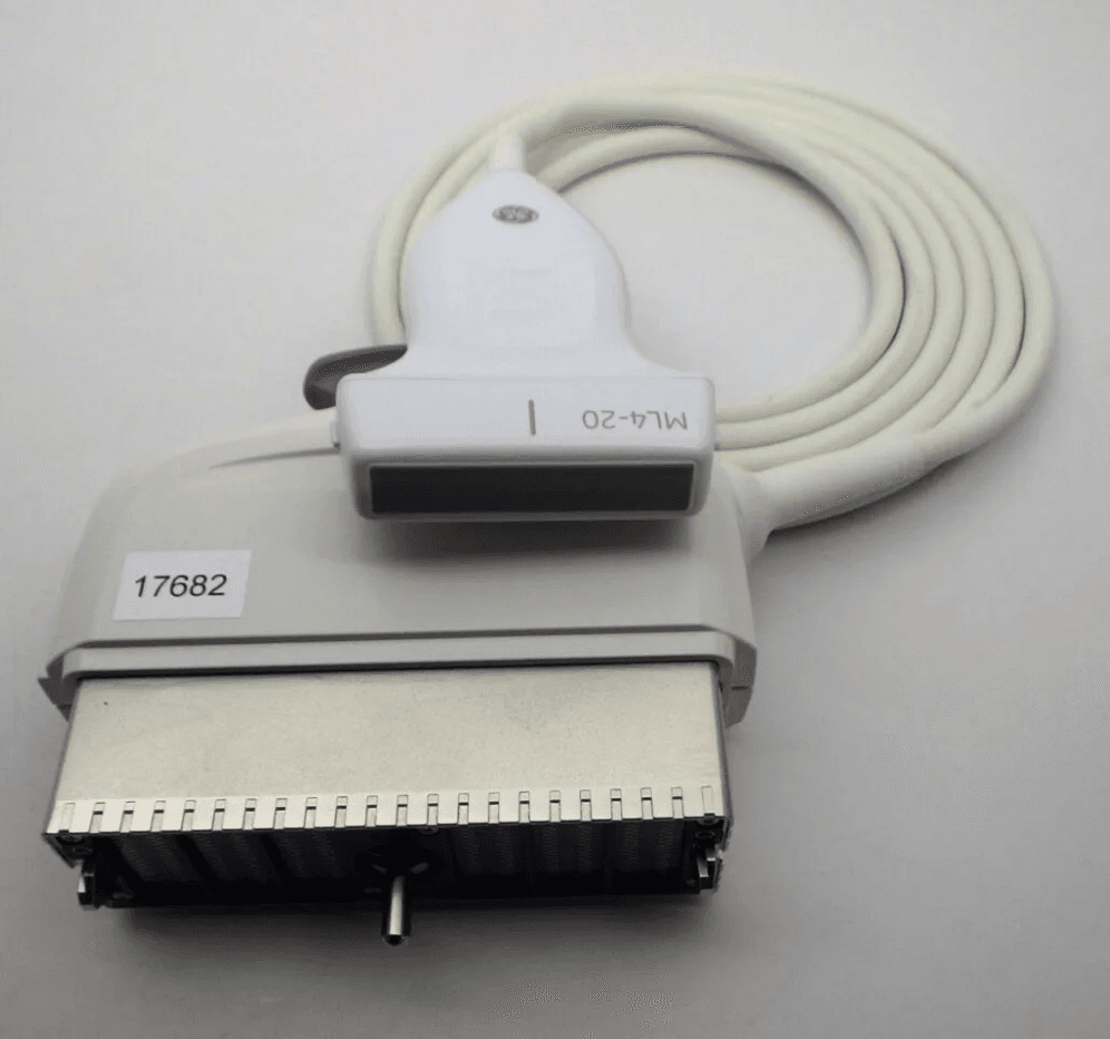 GE ML4-20-D XDclear Matrix Linear Ultrasound Probe for LOGIQ E10/E10s, Vascular, MSK, Breast & Small Parts Imaging