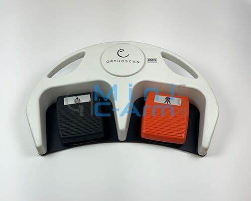 Orthoscan C-Arm Wireless Pedal P/N 240-0074 | RF 2-Function Foot Switch | Compatible with TAU 2020, 1515, 1512 & Pulse thumbnail 2