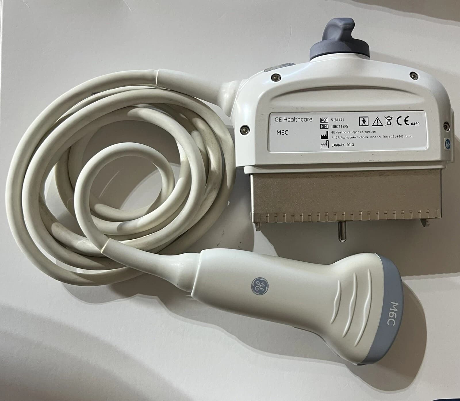 GE M6C Wideband Convex Array Ultrasound Probe for Voluson E6, E8 & Women's Health Imaging thumbnail 3