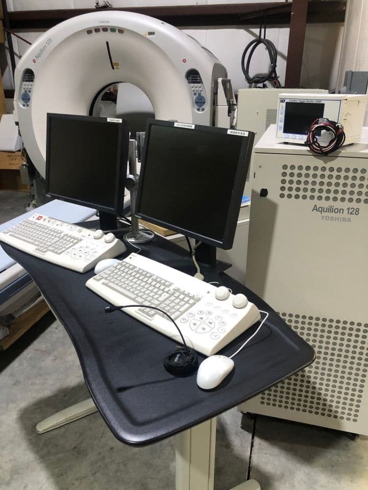 Toshiba Aquilion 128-Slice CT Scanner System thumbnail 2