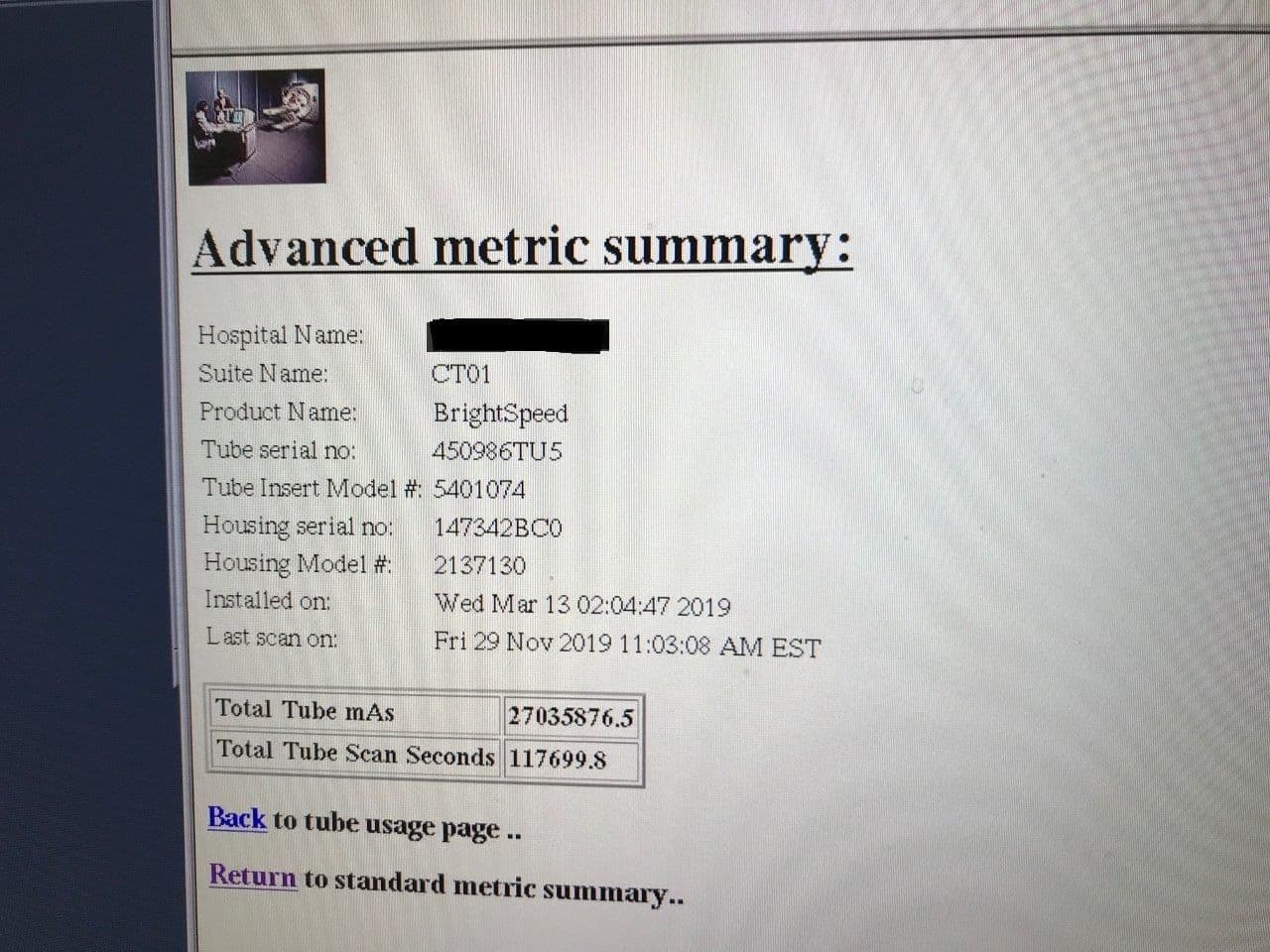 GE BrightSpeed 16-Slice CT Scanner with Xtreme Console thumbnail 3