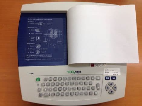 Welch Allyn CP 100 12-Lead Resting EKG System thumbnail 2