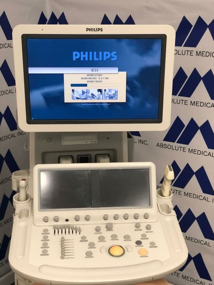 Philips IE33 Cardiovascular Ultrasound System thumbnail 2
