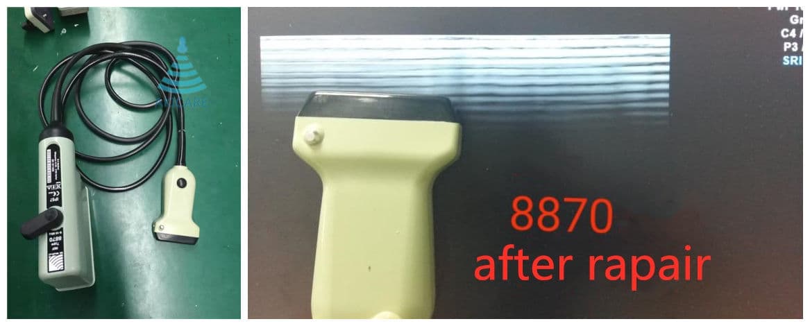 AKICARE Used Broken 8870 for BK Ultrasound Transducer Probe