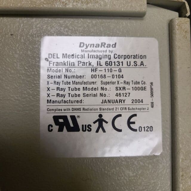 Dynarad HF-100-G | X-Ray Tube Replacement | SXR-100GE Monoblock | High Frequency X-Ray Source | Medical Imaging Spare Parts thumbnail 2
