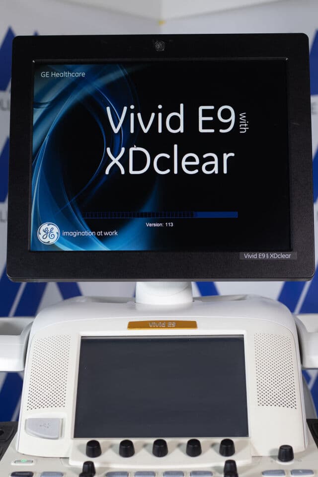 GE Vivid E9 XD Clear Cardiovascular Ultrasound System thumbnail 2