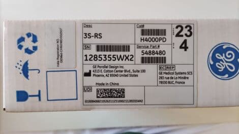 GE 3S-RS Cardiac Sector Ultrasound Transducer thumbnail 2