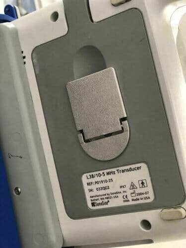 Sonosite 180 Plus Portable Ultrasound System with L38 Linear Vascular Probe thumbnail 4